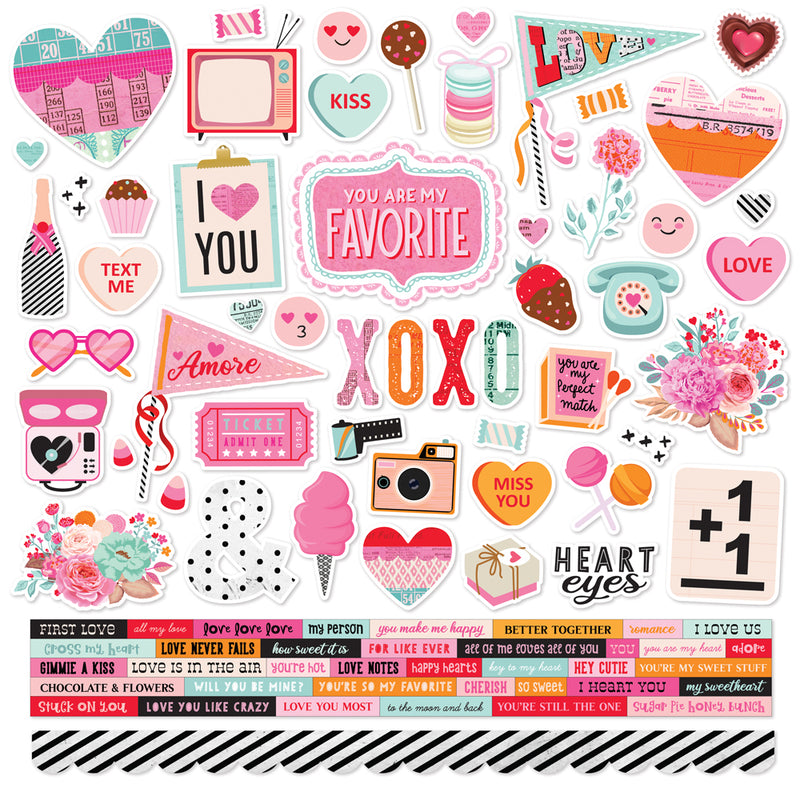 Heart Eyes - Journal Bits & Pieces