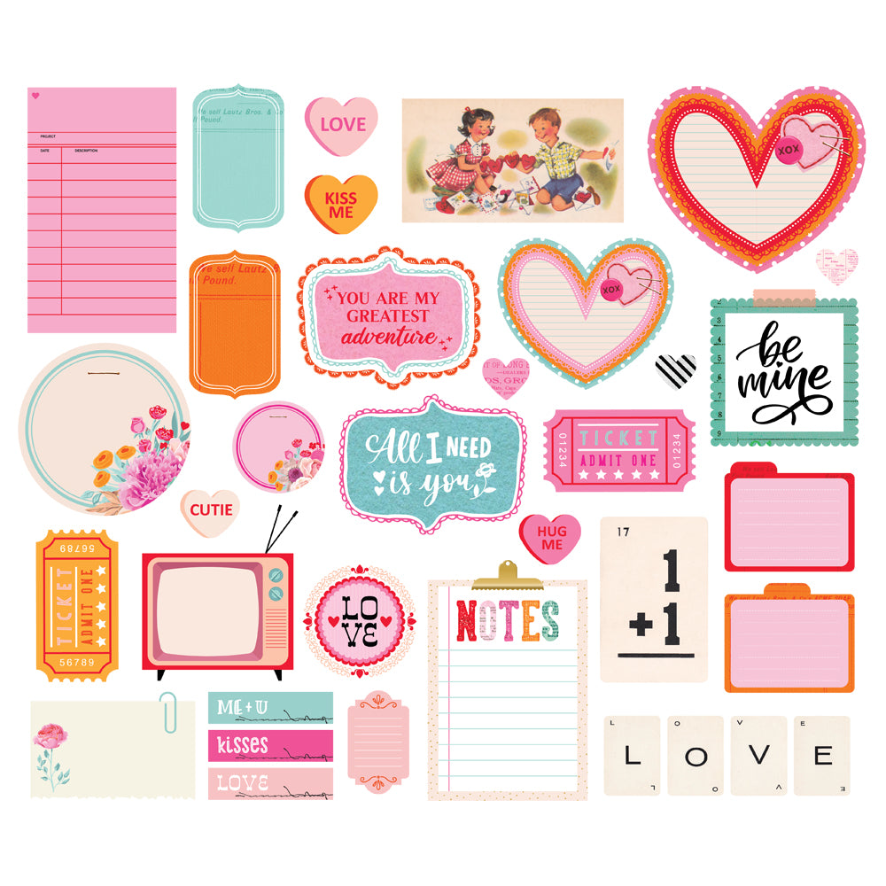 Heart Eyes - Journal Bits & Pieces