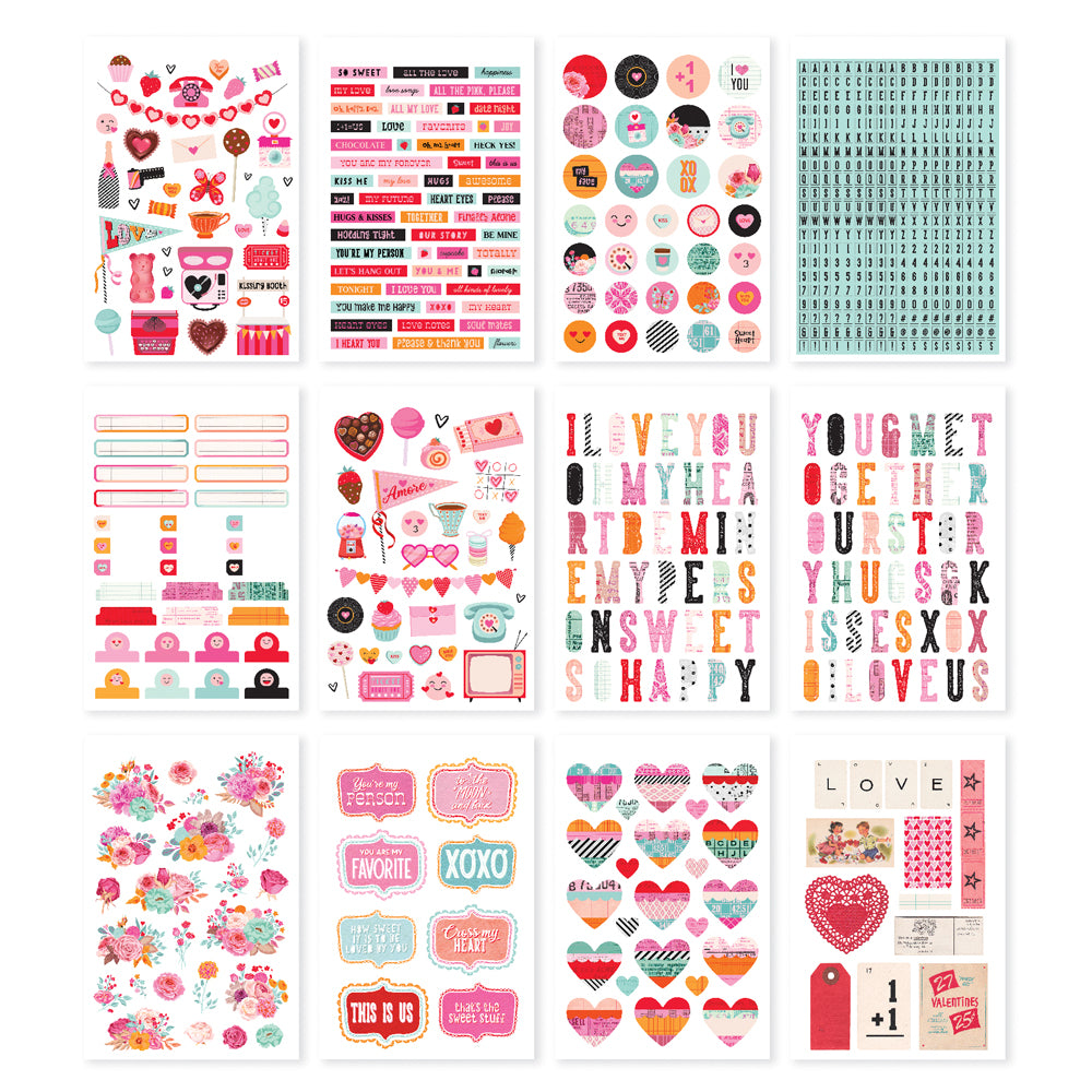 Simple Stories - Heart Eyes - Foam Stickers