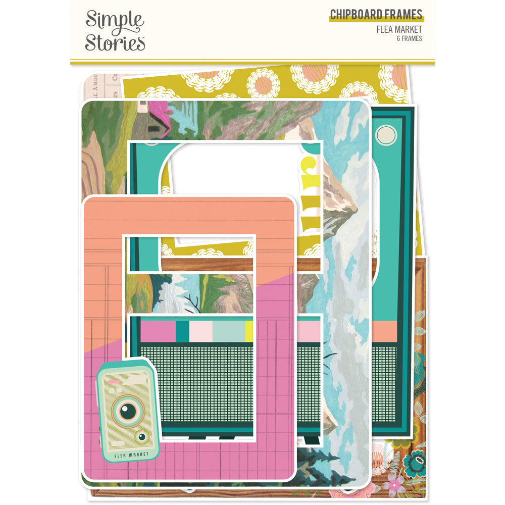 Flea Market - Chipboard Frames