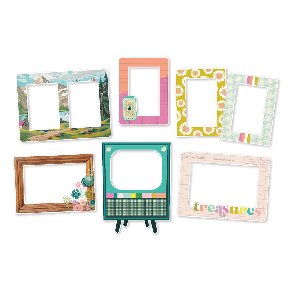 Flea Market - Chipboard Frames