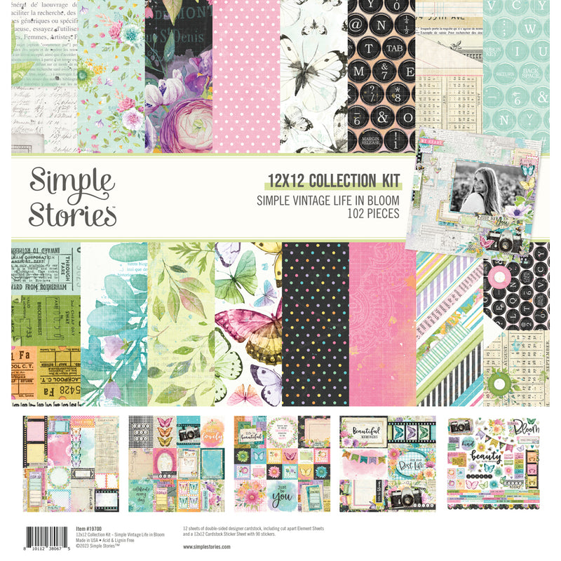 Simple Vintage Life in Bloom  - Simple Pages Page Pieces