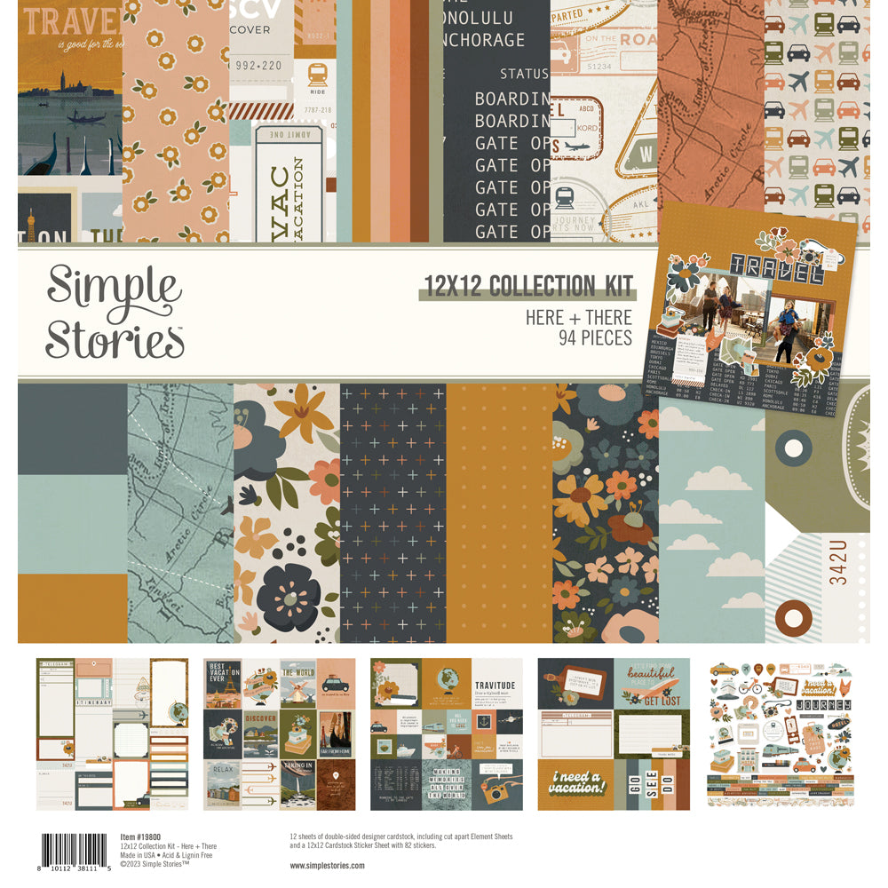 New & Noteworthy: Simple Stories' New Here + There Collection + GIVEAWAY! -  Scrapbook & Cards Today Magazine