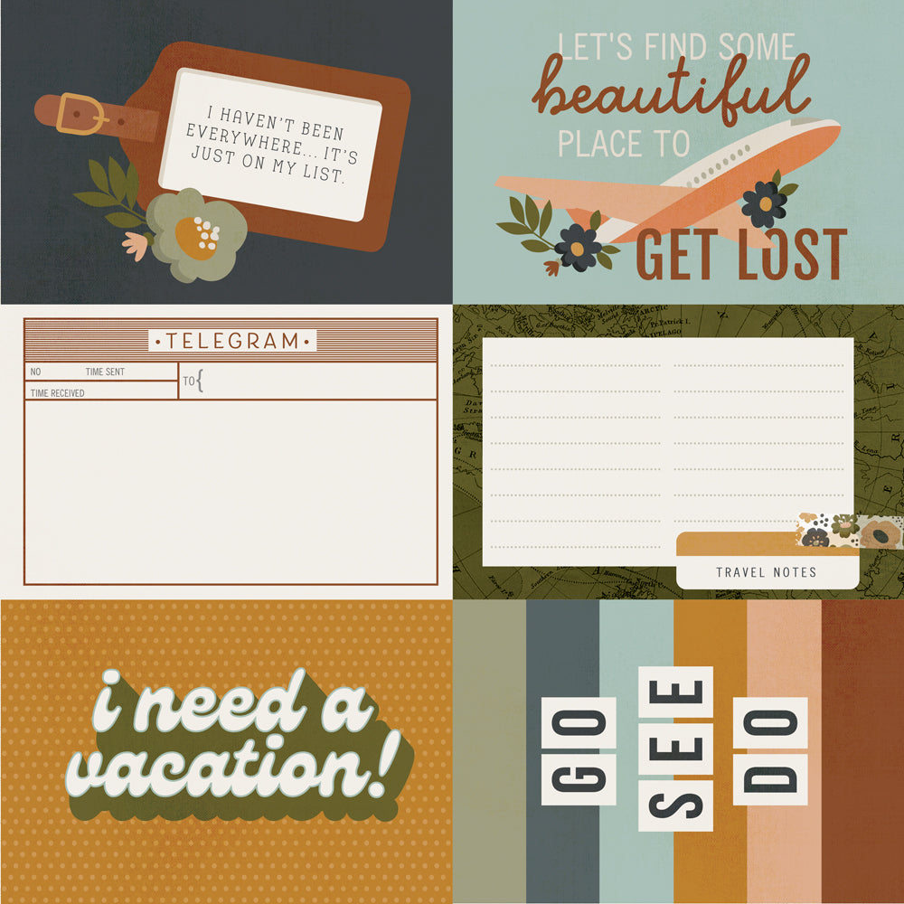 Here + There - 4x6 Elements