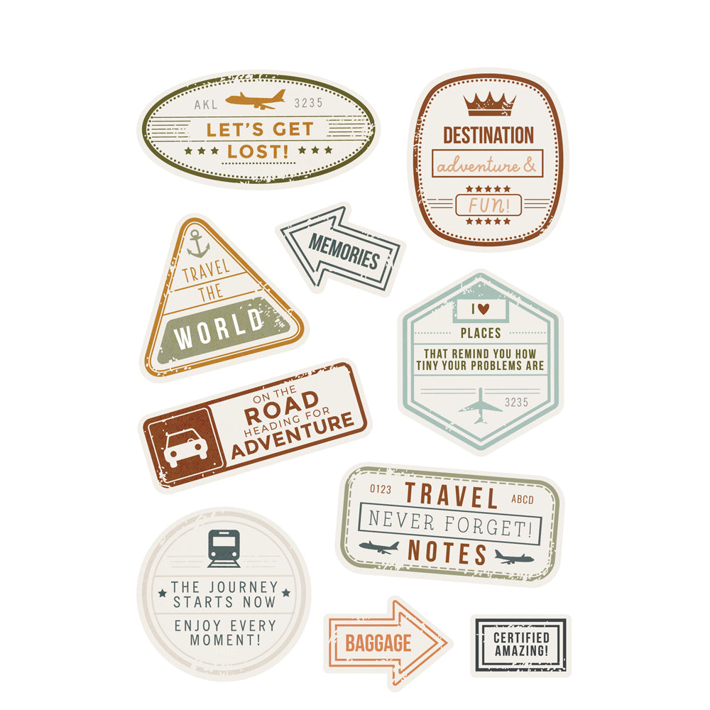 There Sticker Here + There- Sticker Book – Simple Stories