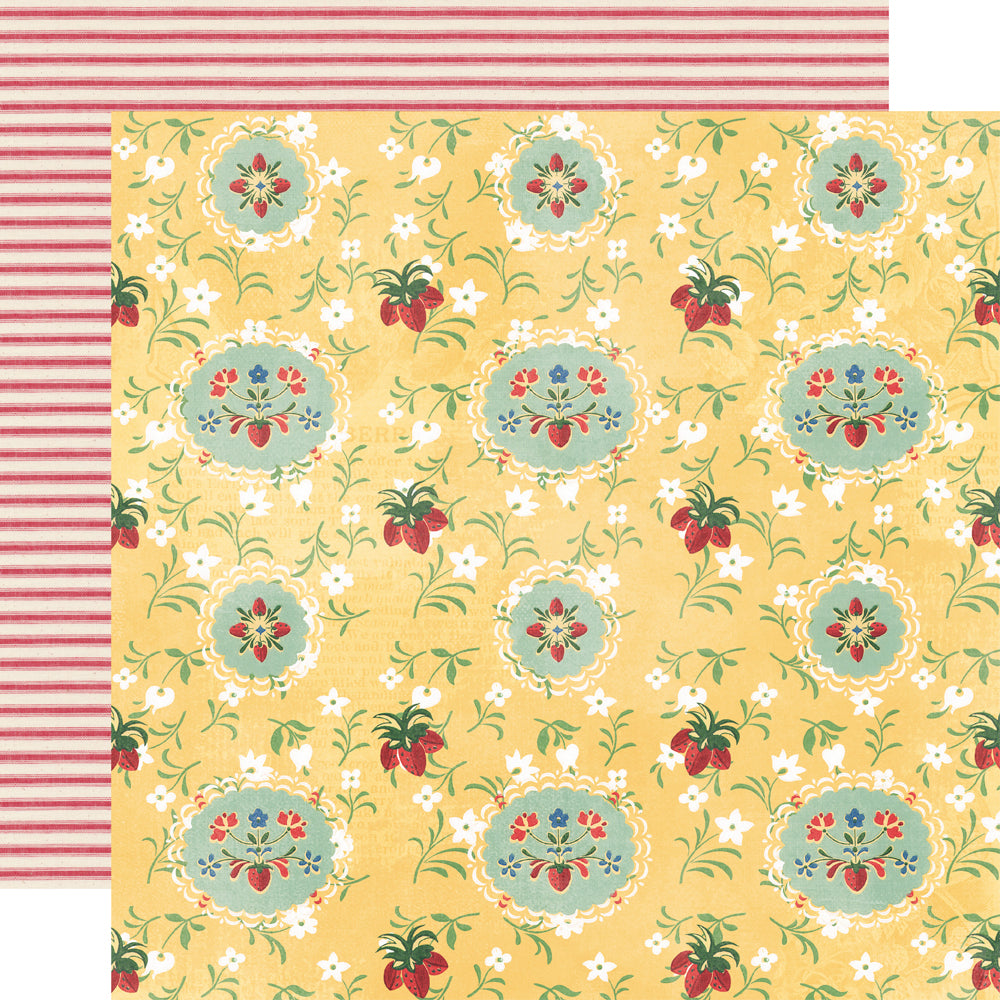 Simple Vintage Berry Fields  - Hey Sunshine