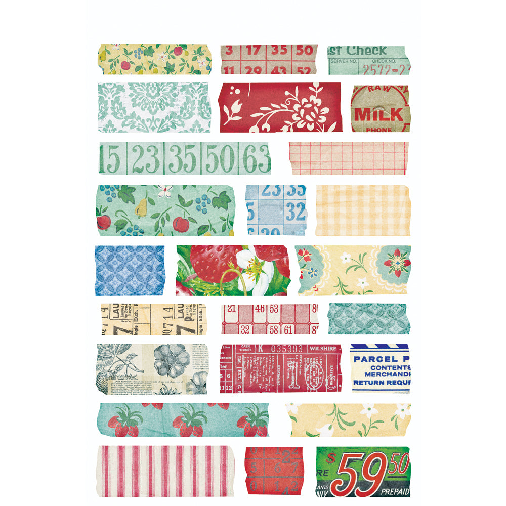 Simple Stories Vintage Berry Fields Washi Tape 20133 – Simon Says Stamp