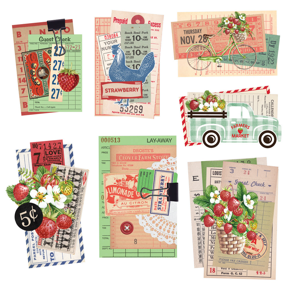 Simple Stories Vintage Berry Fields Washi Tape 20133 – Simon Says Stamp