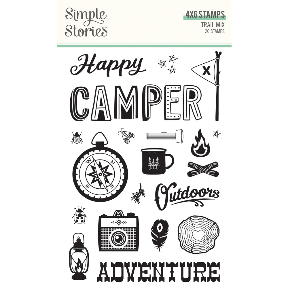 Simple Stories Trail Mix 6x8 Flipbook Kit - 144444555556