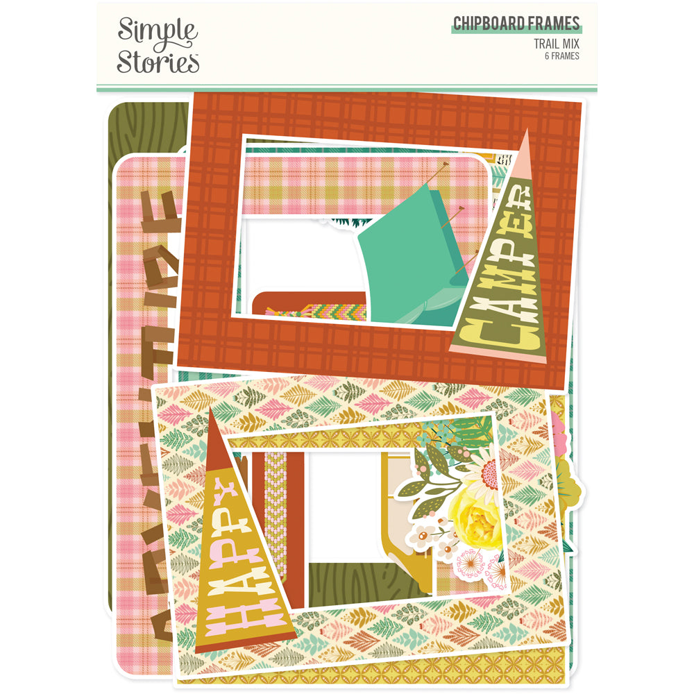 Trail Mix - Chipboard Frames