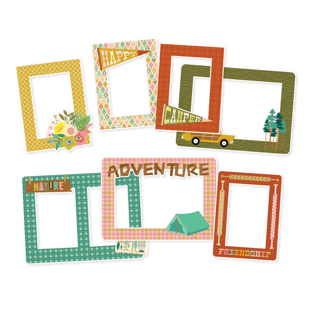 Trail Mix - Chipboard Frames