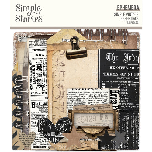 Simple Vintage Essentials Ephemera Simple Vintage Essentials Ephemera