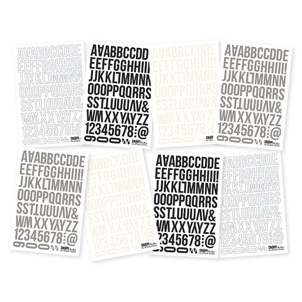 SN@P! Wood Basics 4x6 Basics Stickers