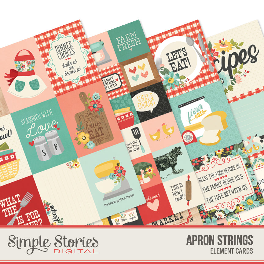 Apron Strings Digital Elements