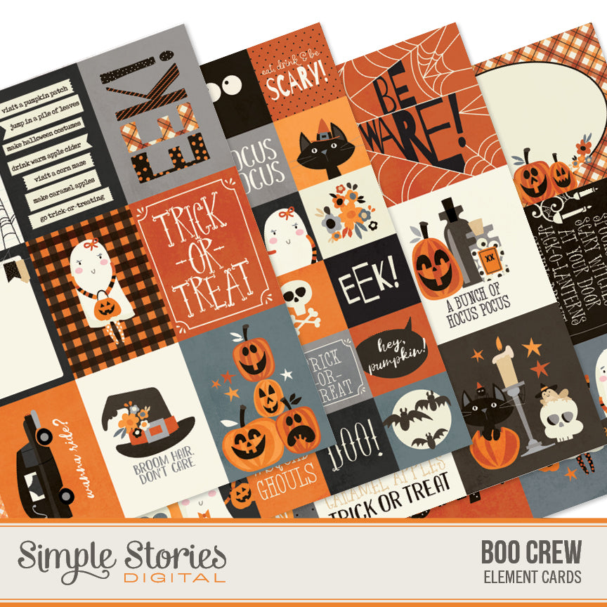 Boo Crew Digital Elements