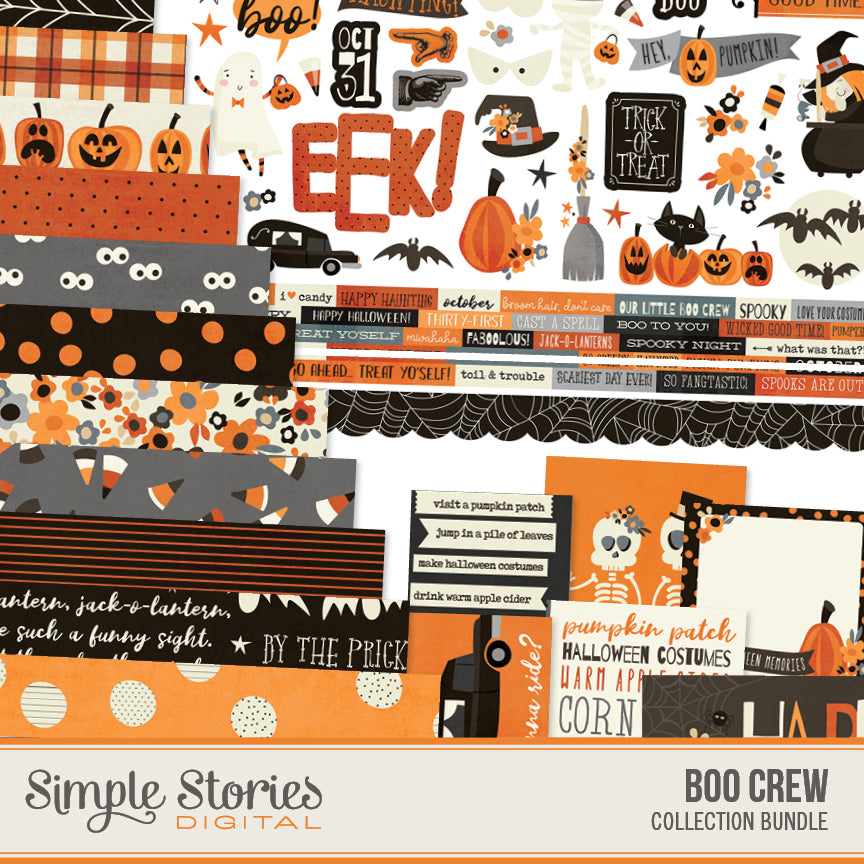 Boo Crew Digital Collection Kit Bundle