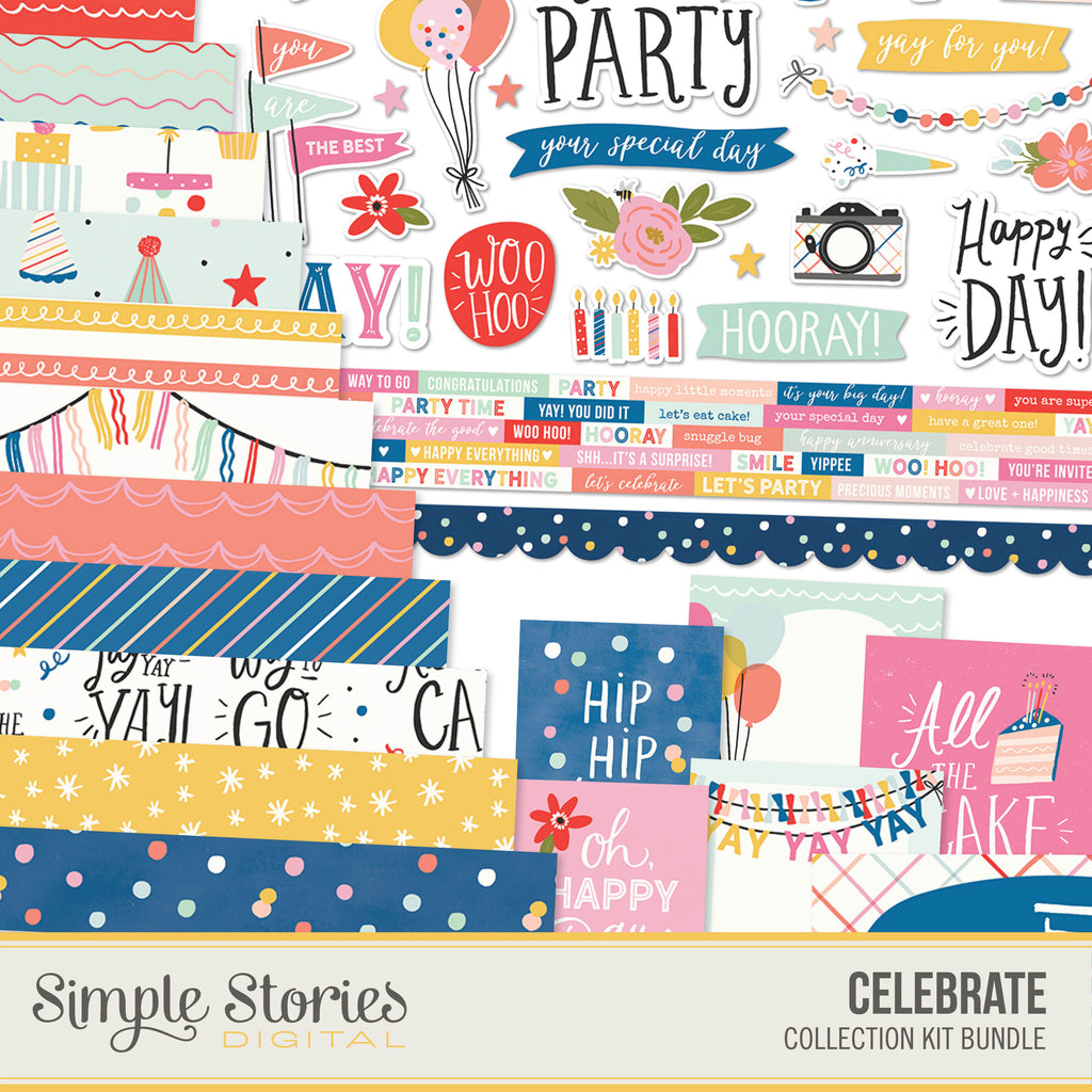 Celebrate Digital Collection Kit Bundle