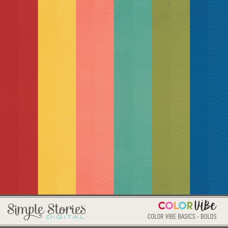 Color Vibe Digital Typeset Alpha Bundle