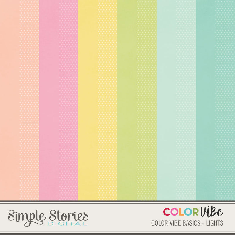 Color Vibe Digital Typeset Alpha Bundle