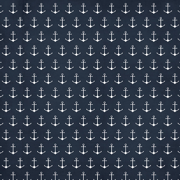 Cruisin' 12x12 Paper - Anchors Aweigh