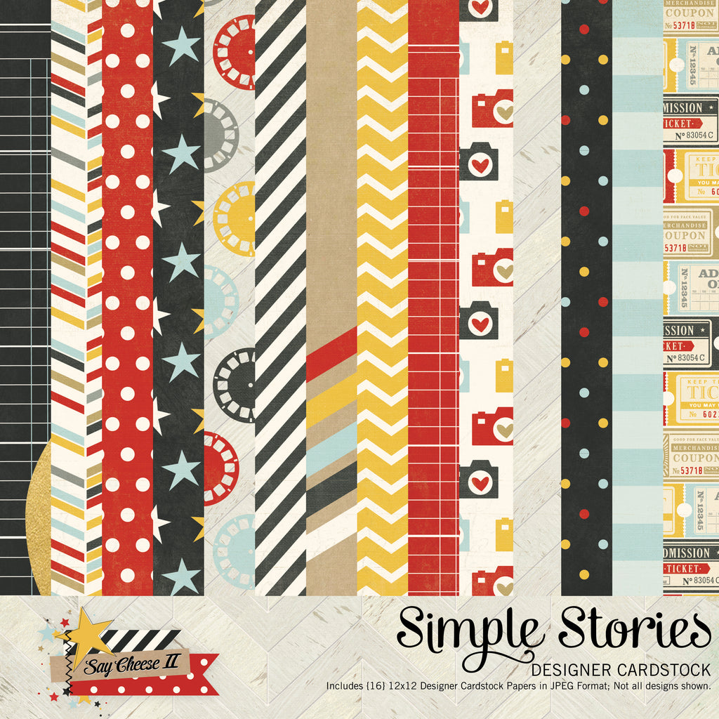 Say Cheese 2 Digital Paper Kit