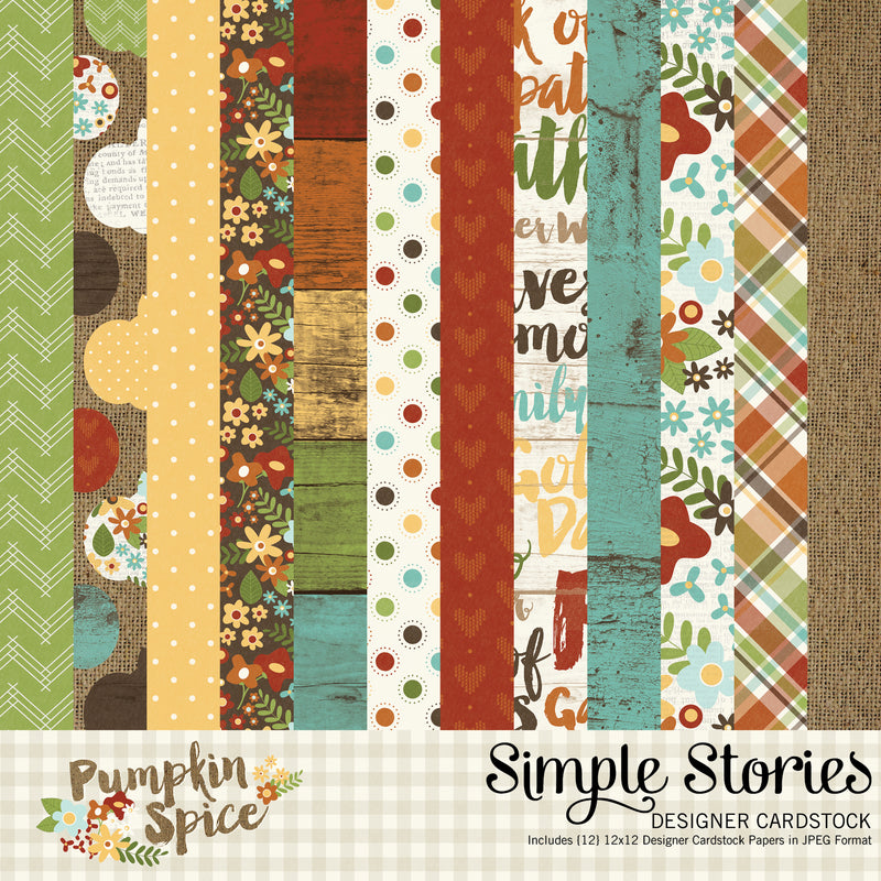 Pumpkin Spice Digital Collection Kit