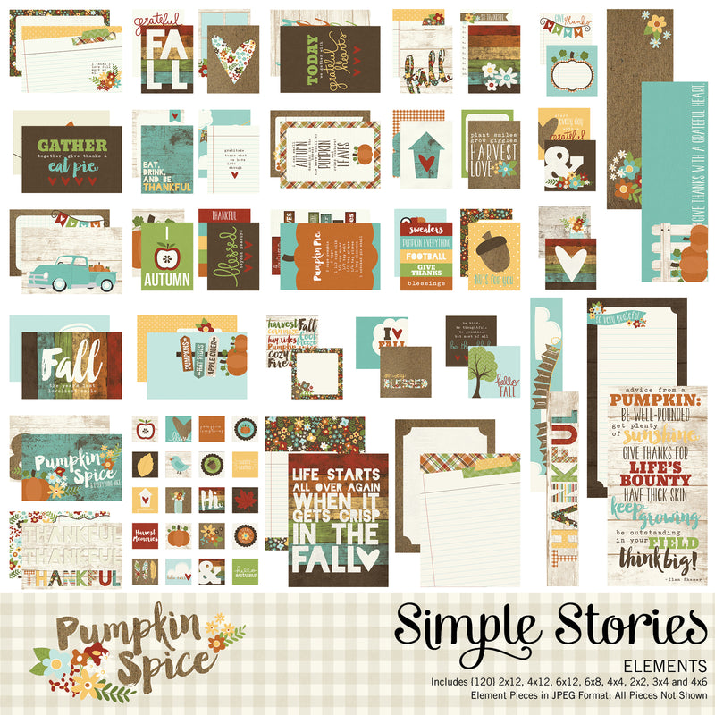 Pumpkin Spice Digital Collection Kit