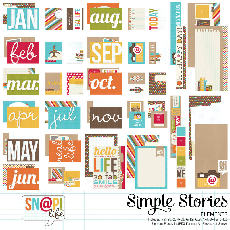 SNAP Life Digital Designer Cardstock
