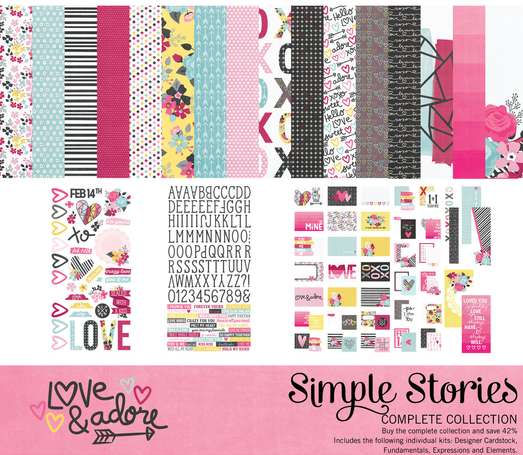 Love and Adore Digital Collection Kit