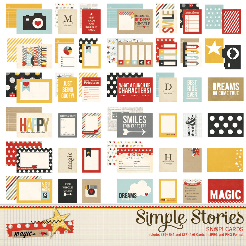 Say Cheese Christmas Digital Stickers – Simple Stories