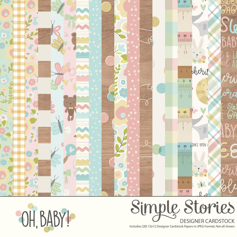 Oh, Baby Expecting Digital Simple Set
