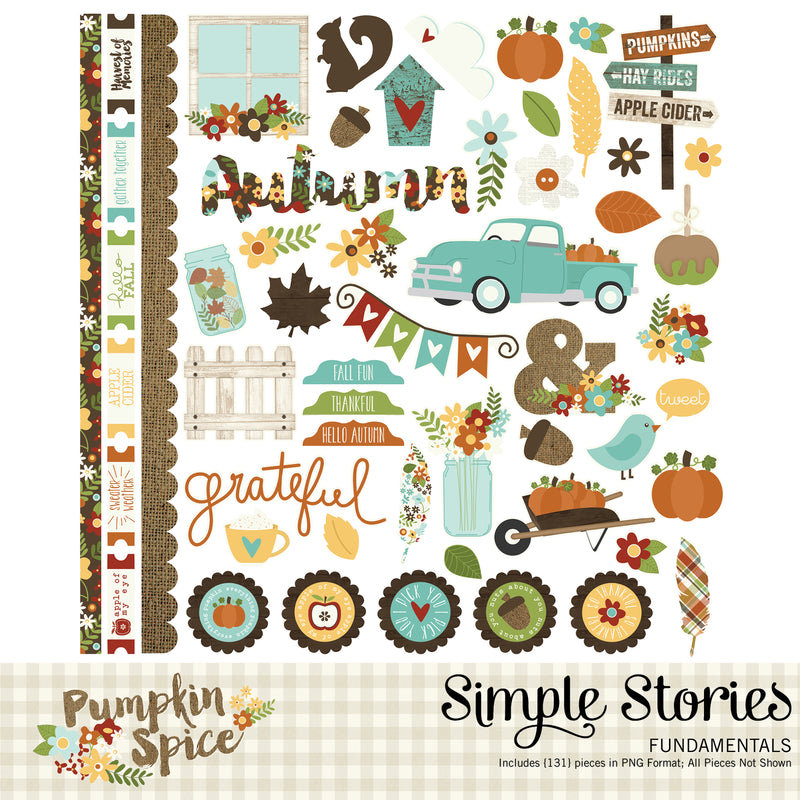 Pumpkin Spice Digital Collection Kit