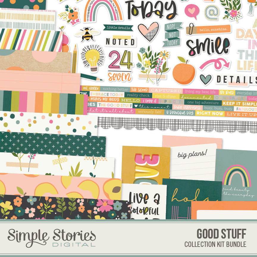 Good Stuff Collection Good Stuff Digital Collection Kit Bundle – Simple Stories