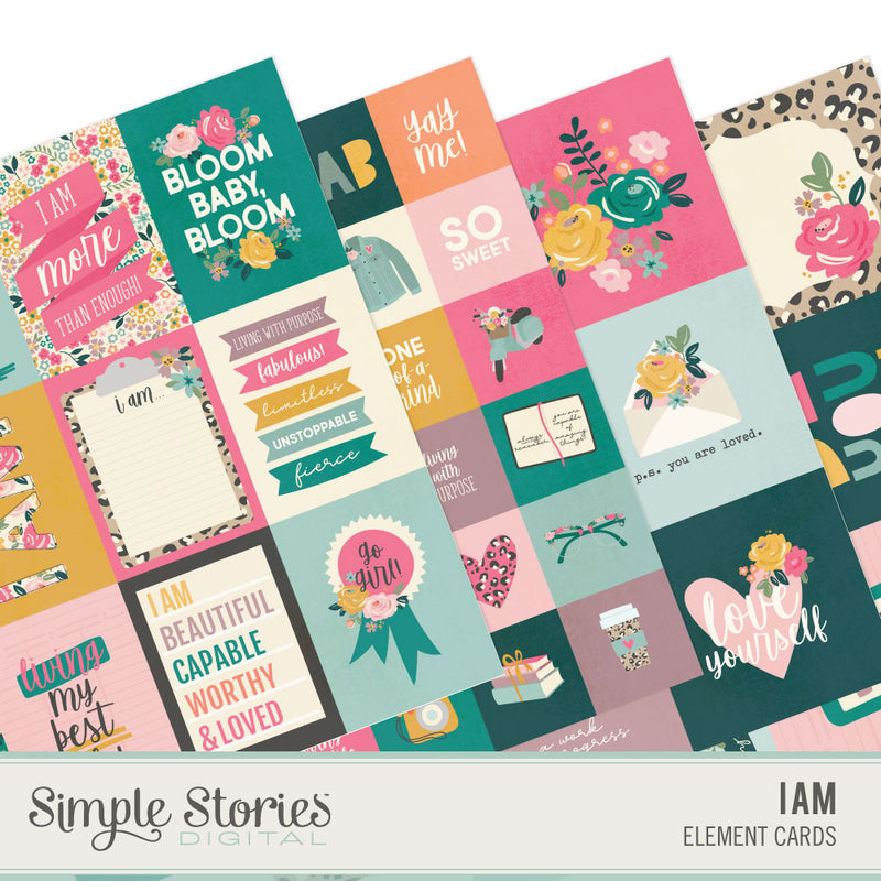 I Am Digital Embellishment Bundle