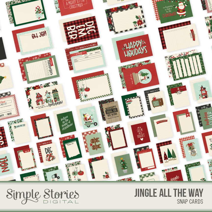 Jingle All the Way Digital Sn@p Cards
