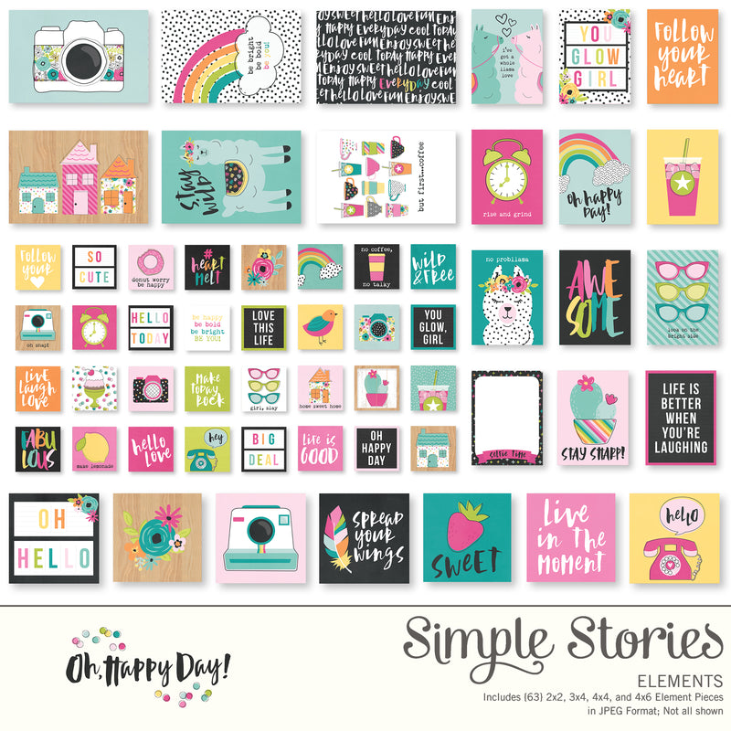 Oh, Happy Day Digital Collection Kit