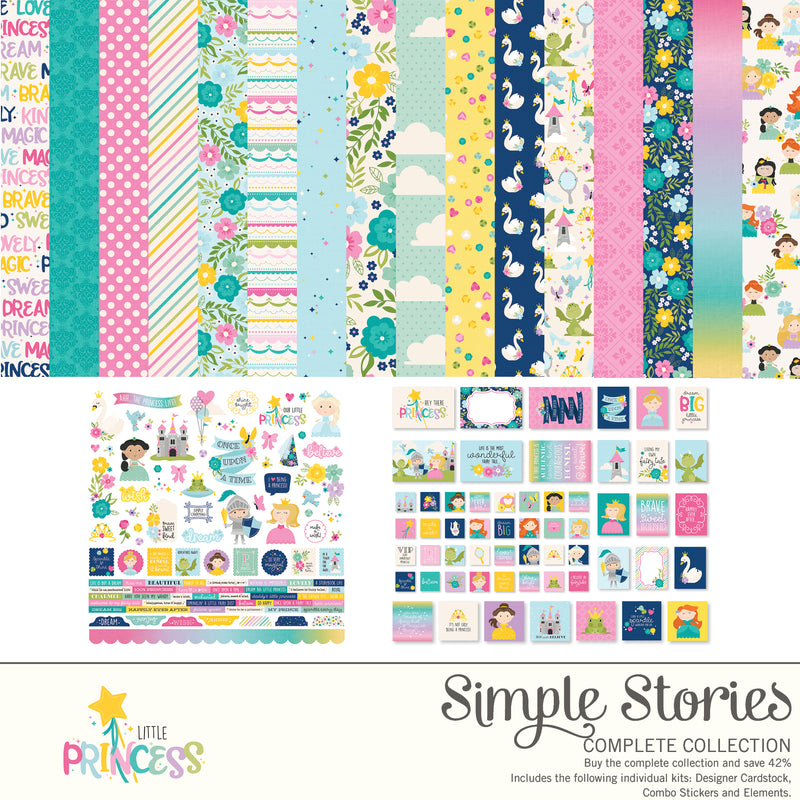 Little Princess Digital Designer Cardstock