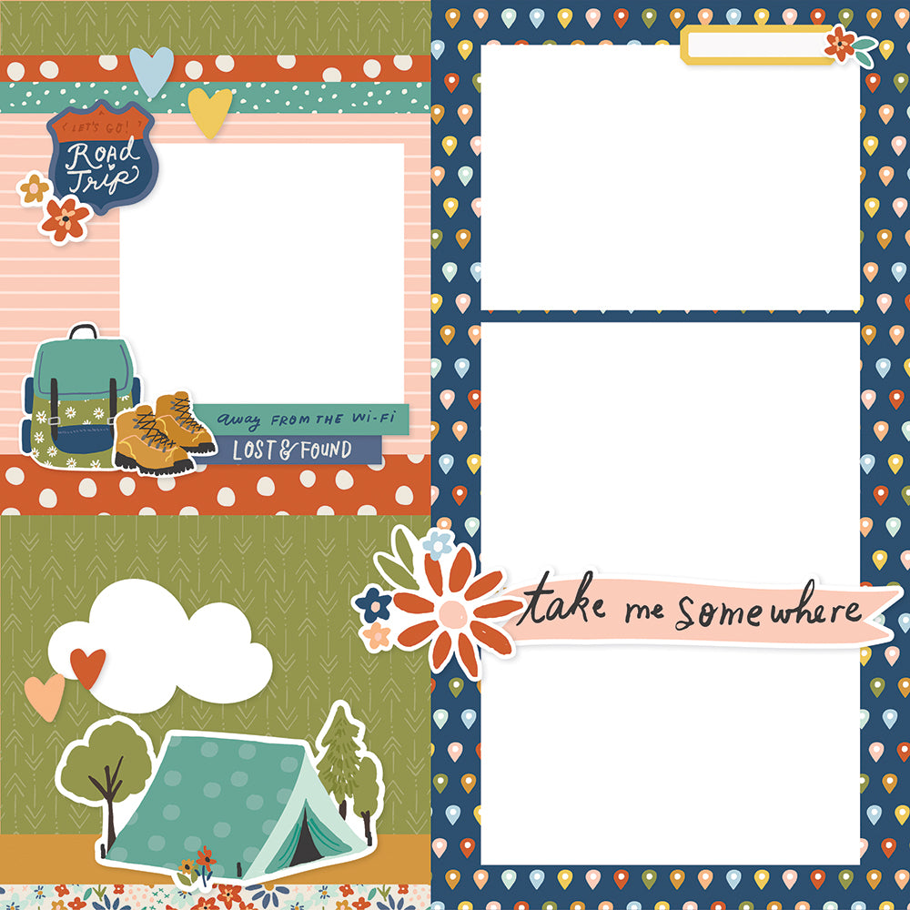 Simple Pages Page Kit - Let's Get Away