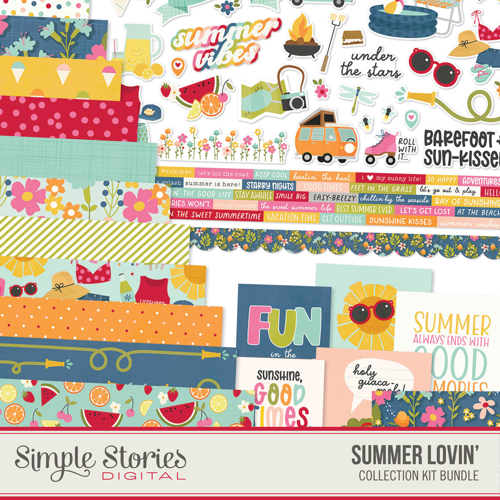 Summer Lovin' Digital Collection Kit Bundle